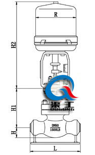 電動高壓籠式調節閥(焊接式) 電動高壓籠式調節閥(焊接式)