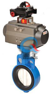 對夾式氣動蝶閥 (軟密封) 對夾式氣動蝶閥 (軟密封)