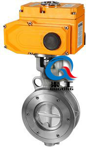 電動對夾蝶閥 (金屬密封) 電動對夾蝶閥 (金屬密封)