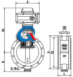 電動調(diào)節(jié)蝶閥 (法蘭式) 電動調(diào)節(jié)蝶閥 (法蘭式)