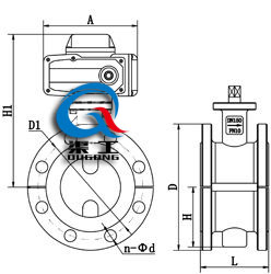 電動襯氟蝶閥 (法蘭式) 電動襯氟蝶閥 (法蘭式)