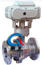 Q941電動法蘭球閥 (電動硬密封球閥) Q941電動法蘭球閥 (電動硬密封球閥)