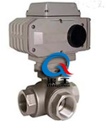 Q915電動(dòng)三通內(nèi)螺紋球閥 (三通T型) Q915電動(dòng)三通內(nèi)螺紋球閥 (三通T型)