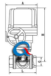 電動(dòng)三通內(nèi)螺紋球閥 (配HQ) 電動(dòng)三通內(nèi)螺紋球閥 (配HQ)