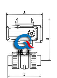 電動塑料球閥 (螺紋式) 電動塑料球閥 (螺紋式)