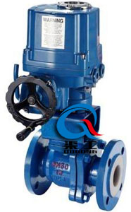 Q941F46電動襯氟球閥 Q941F46電動襯氟球閥