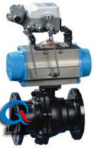 氣動調(diào)節(jié)球閥 (配ZPD定位器) 氣動調(diào)節(jié)球閥 (配ZPD定位器)