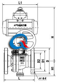 氣動切斷球閥(固定式閥體) 氣動切斷球閥(固定式閥體)
