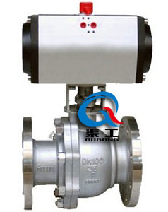 氣動四氟密封球閥 氣動四氟密封球閥