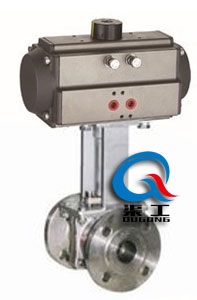 氣動高溫球閥 (配AT執行器) 氣動高溫球閥 (配AT執行器)