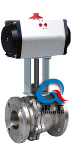 耐高溫氣動球閥 (配GT執行器) 耐高溫氣動球閥 (配GT執行器)