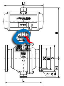 氣動固定式球閥 (配AT執(zhí)行器) 氣動固定式球閥 (配AT執(zhí)行器)