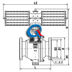 氣動固定式球閥 (配AW執(zhí)行器) 氣動固定式球閥 (配AW執(zhí)行器)