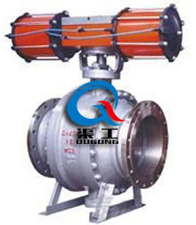 氣動固定式球閥(配AW執(zhí)行器) 氣動固定式球閥(配AW執(zhí)行器)