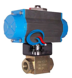 氣動高壓球閥 (不銹鋼) 氣動高壓球閥 (不銹鋼)