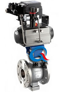 氣動偏心半球閥 (配AT氣缸) 氣動偏心半球閥 (配AT氣缸)