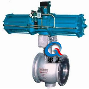 氣動偏心半球閥 (配AW氣缸) 氣動偏心半球閥 (配AW氣缸)