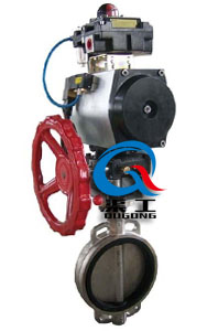 智能氣動蝶閥 (對夾式) 智能氣動蝶閥 (對夾式)