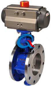 氣動金屬硬密封蝶閥 (法蘭式) 氣動金屬硬密封蝶閥 (法蘭式)