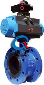 氣動(dòng)法蘭軟密封蝶閥 氣動(dòng)法蘭軟密封蝶閥