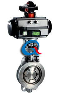 氣動對夾軟密封蝶閥 氣動對夾軟密封蝶閥