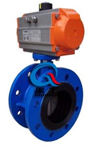 氣動襯膠蝶閥 (法蘭式) 氣動襯膠蝶閥 (法蘭式)