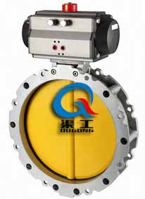 BLF氣動(dòng)水泥蝶閥 BLF氣動(dòng)水泥蝶閥