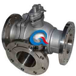 Q44F三通L型球閥 (手動三通球閥) Q44F三通L型球閥 (手動三通球閥)