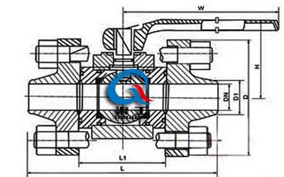 高壓鍛鋼球閥 (鍛鋼焊接球閥) 高壓鍛鋼球閥 (鍛鋼焊接球閥)