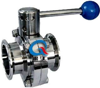 衛生級蝶閥 (卡箍式連接) 衛生級蝶閥 (卡箍式連接)