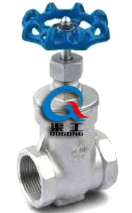 不銹鋼內螺紋閘閥 不銹鋼內螺紋閘閥