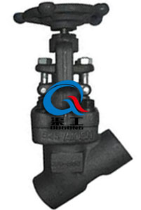 Y型鍛鋼截止閥 (A105鍛鋼) Y型鍛鋼截止閥 (A105鍛鋼)