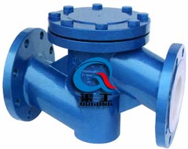 H41F46襯氟止回閥 H41F46襯氟止回閥