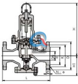水用減壓閥 (空氣減壓閥) 原理圖 水用減壓閥 (空氣減壓閥) 原理圖