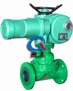 G9B41J電動襯膠隔膜閥 G9B41J電動襯膠隔膜閥