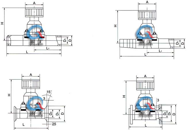 GM高真空隔膜閥 (結(jié)構(gòu)圖) GM高真空隔膜閥 (結(jié)構(gòu)圖)