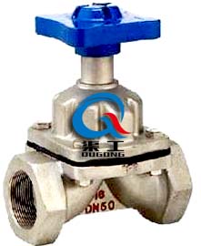 EG11W內螺紋隔膜閥 EG11W內螺紋隔膜閥